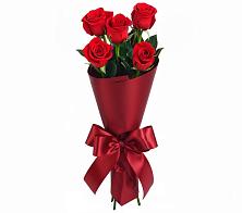 Букет 5 Красных роз Эдлесс Лав #REPLACE_PRED# Добрянке