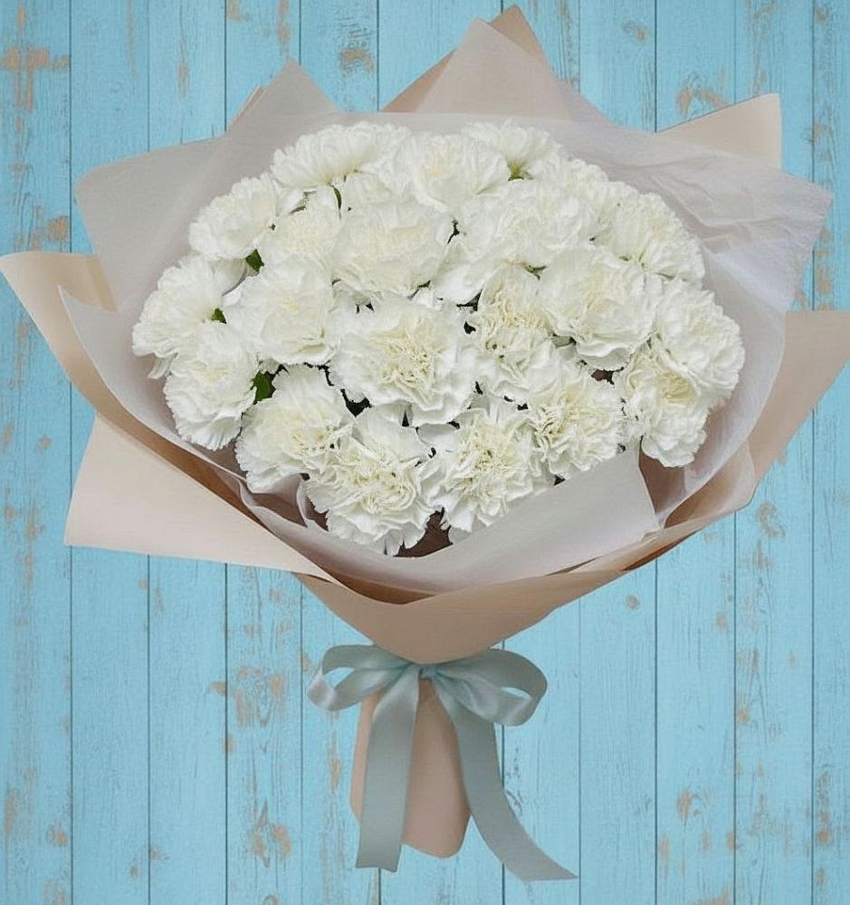 Букет цветов из: Гвоздики в Добрянке