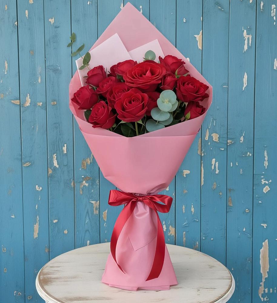 Букет цветов из: Розы в Добрянке