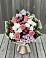 Букет цветов из: Альстромерии, Гвоздики, Розы и Хризантемы в Добрянке