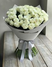 Букет 35 Белых роз в Добрянке