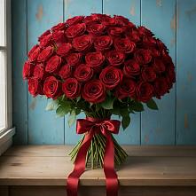 Букет Красные розы Блэк Меджик в Добрянке