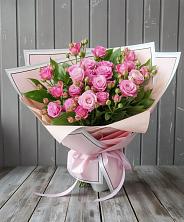 Букет Розовый кустик в Добрянке