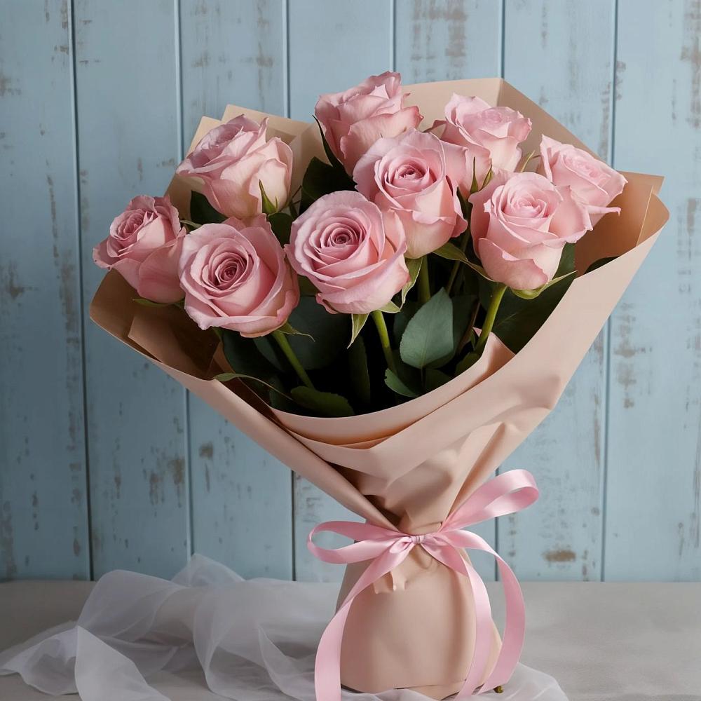 Букет цветов из: Розы в Добрянке