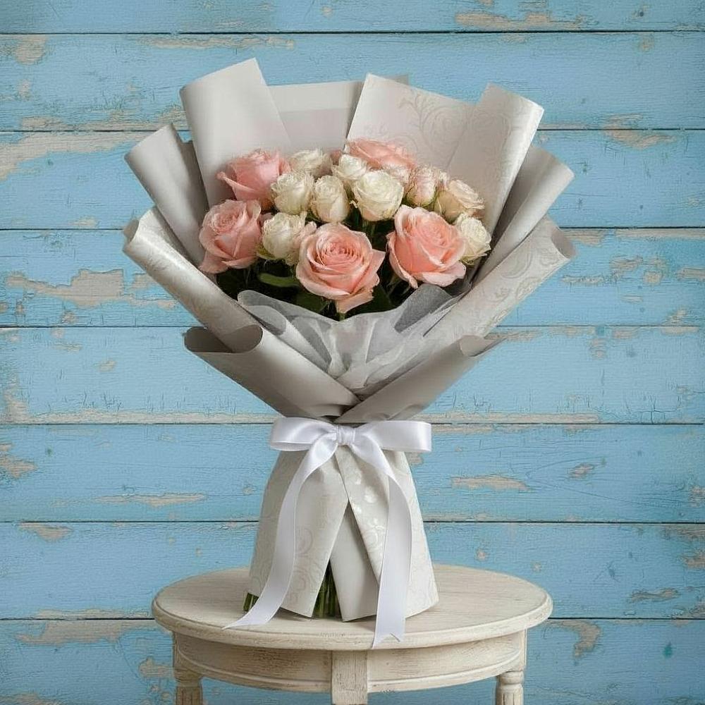 Букет цветов из: Розы в Добрянке