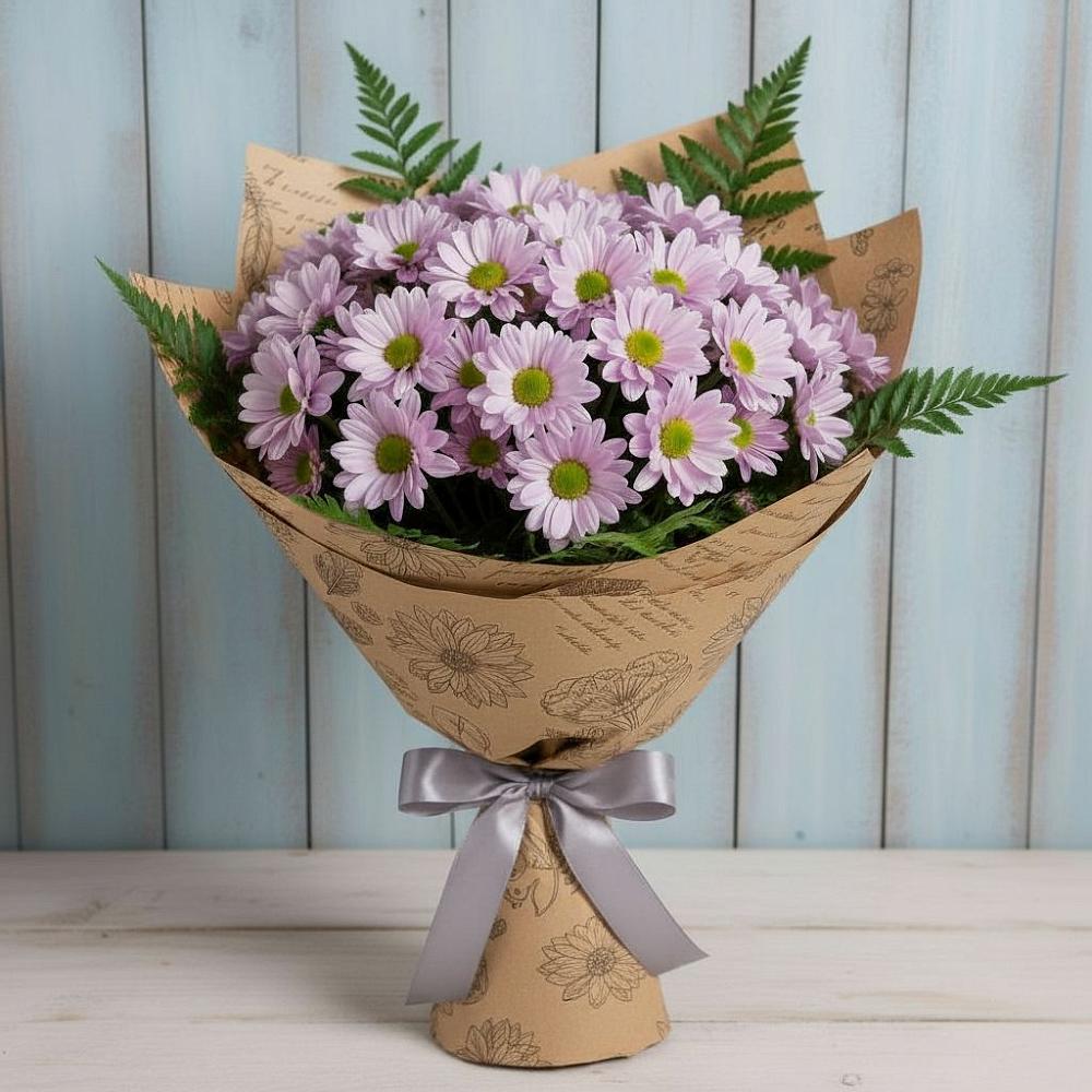 Букет цветов из: Хризантемы в Добрянке