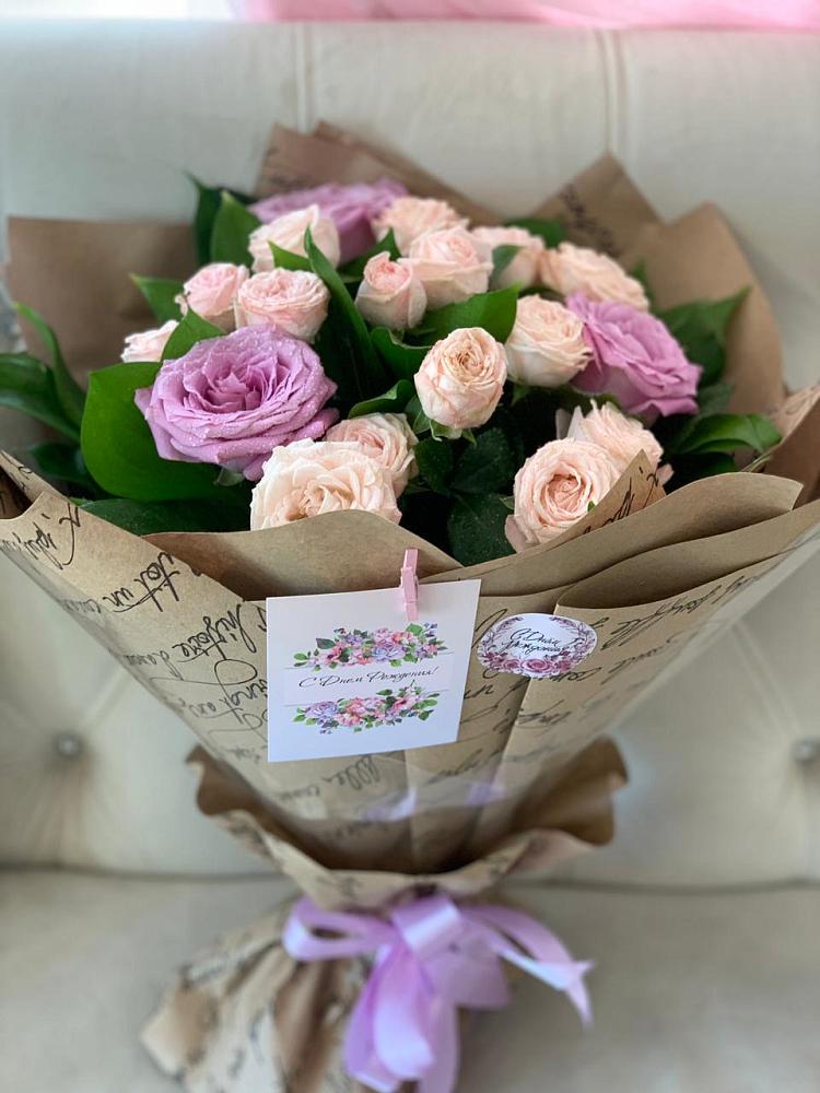 Букет цветов из: Розы в Добрянке