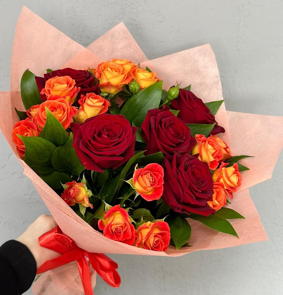 Букет Любовь и восторг в Добрянке