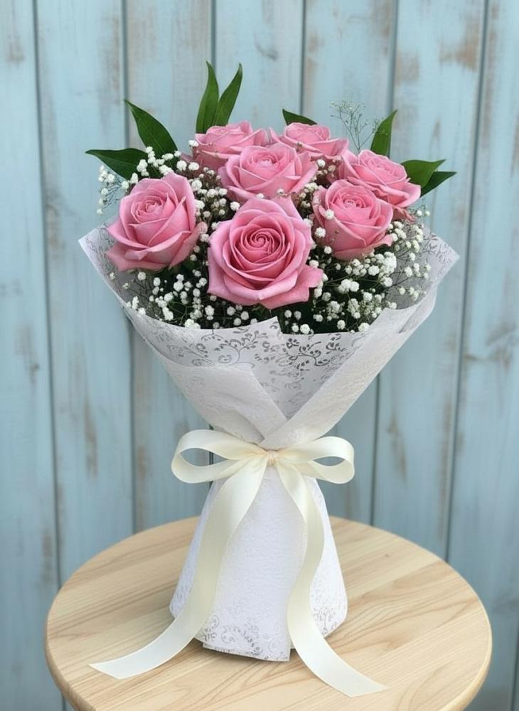 Букет цветов из: Розы в Добрянке
