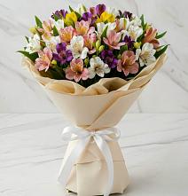 Букет цветов из:  Альстромерии #REPLACE_PRED# Добрянке