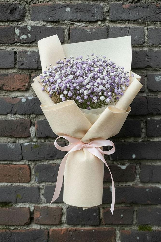 Букет цветов из: Гипсофила в Добрянке