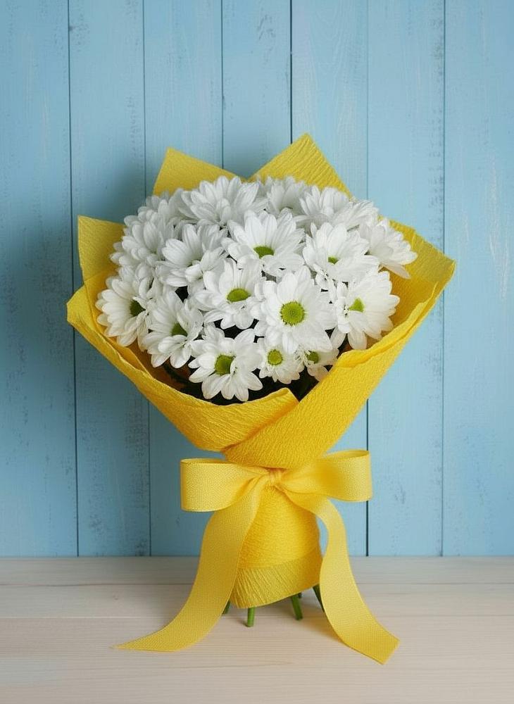 Букет цветов из: Хризантемы в Добрянке