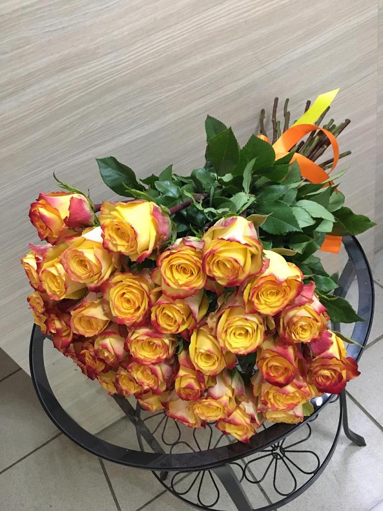 Букет Желтые розы в Добрянке