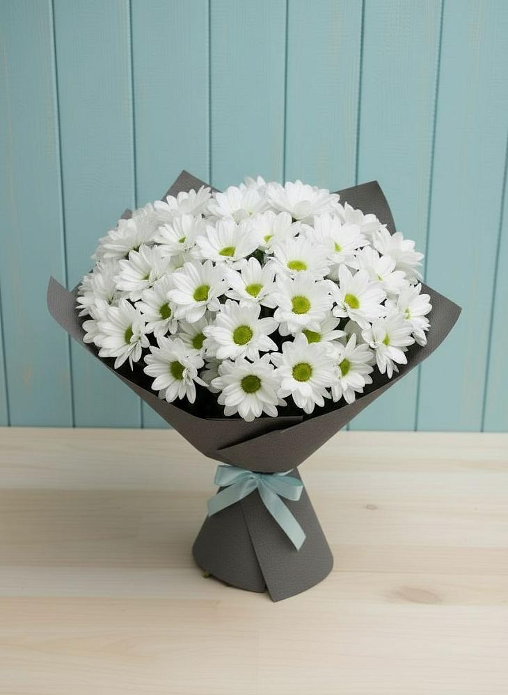 Букет цветов из: Хризантемы в Добрянке