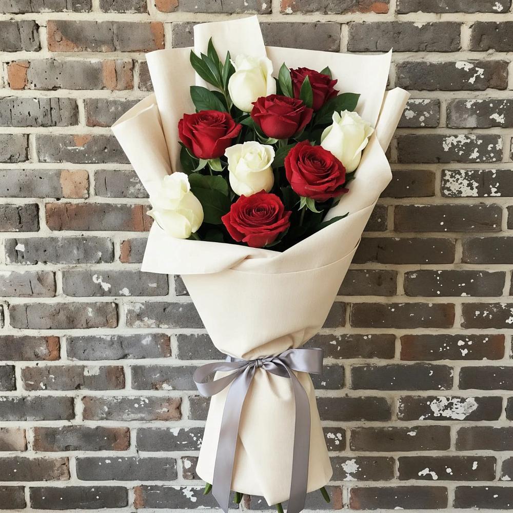 Букет цветов из: Розы в Добрянке