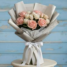 Букет цветов из:  Розы #REPLACE_PRED# Добрянке