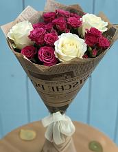 Букет цветов из:  Розы в Добрянке