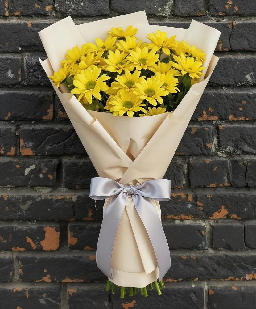 Букет цветов из: Хризантемы в Добрянке