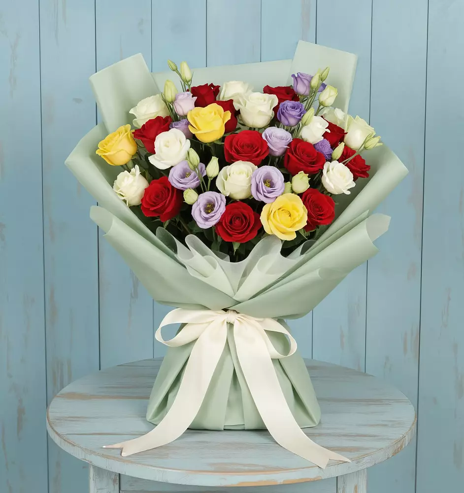 Букет цветов из: Розы в Добрянке