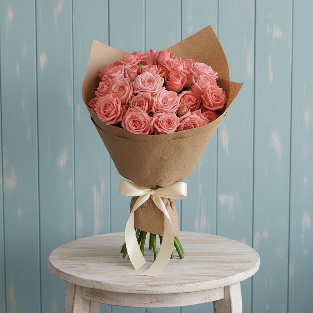 Букет цветов из: Розы в Добрянке