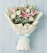 Букет цветов из:  Лилии в Добрянке